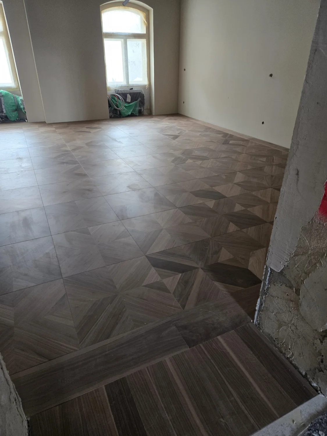 Hrvatski glazbeni zavod — detalj poda uz prozor