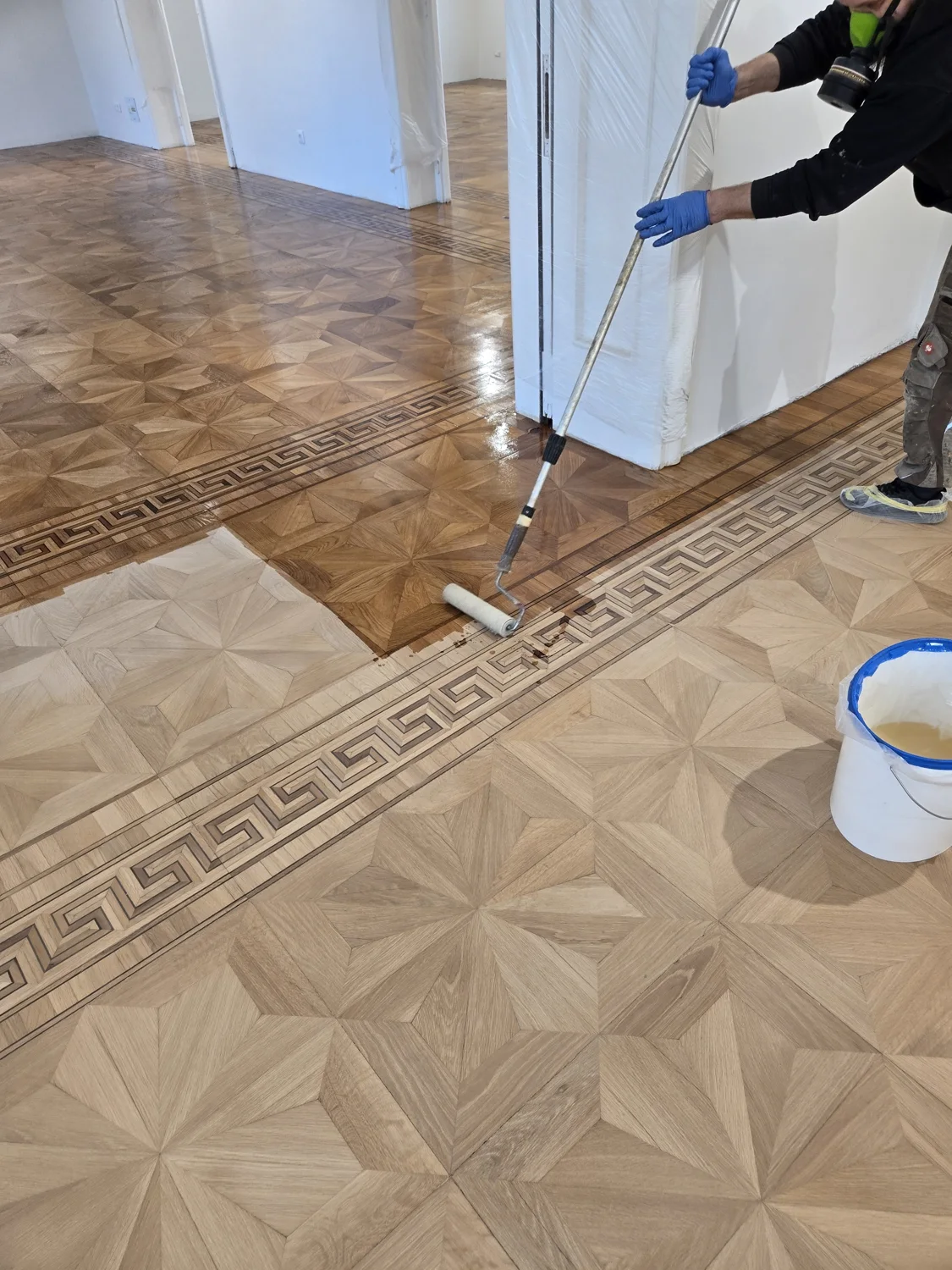 Villa Erlich — detalj uzorka i obruba
