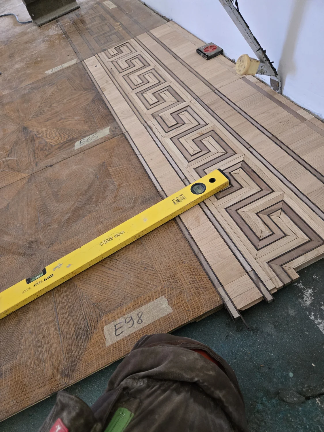 Villa Erlich — detalji tijekom radova